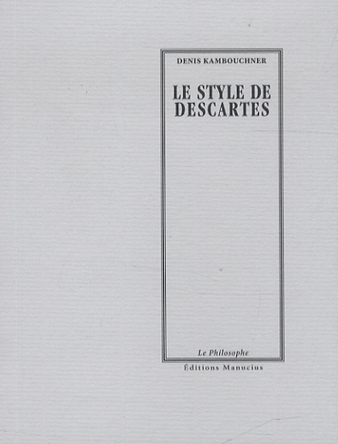 Le style de Descartes