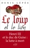 Denis Lépée - Le loup et le lion.