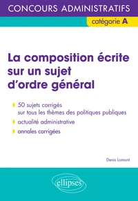 La composition écrite sur un sujet d'ordre général