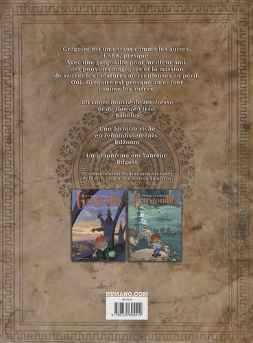 Gargouilles  Coffret en 2 volumes. Tome 1, Le voyageur ; Tome 2, La clé du temps. Avec un poster