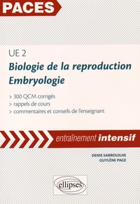 Denis Sarrouilhe et Guylène Page - Biologie de la reproduction, embryologie UE 2.