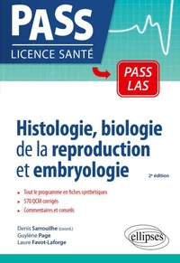 Histologie, biologie de la reproduction et embryologie en PASS - LAS