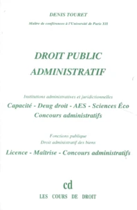 Droit public administratif
