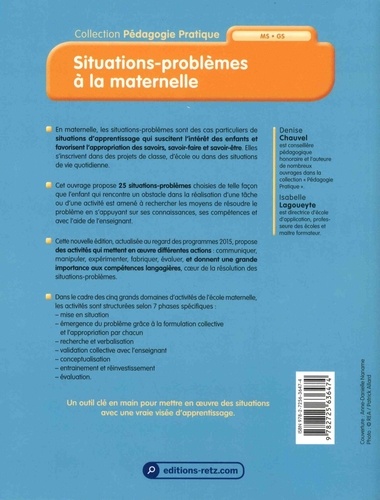 Situations-problèmes à la maternelle. Programmes 2015 MS-GS