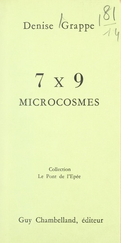 7 X 9 microcosmes