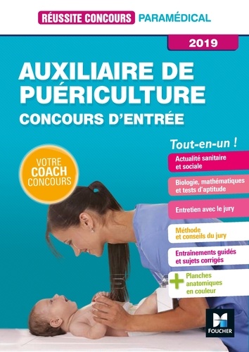 Denise Laurent et Jackie Pillard - Réussite Concours Auxiliaire de puériculture - AP - Entrée en IFAP 2019 - Préparation Complète Epub.