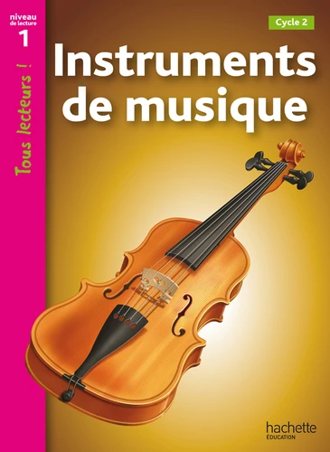 Couverture de Instruments de musique : cycle 2