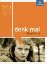denkmal Schülerband 9 / 10 - differenzierende Ausgabe. Niedersachsen - Ausgabe 2012.