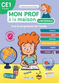 L'intégrale CE1 Mon prof à la maison