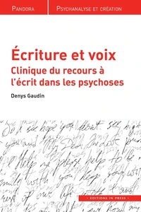 Ecriture et voix