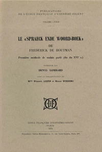 Le Sprach Ende Wood-Boeh de Frédérick de Houtmann