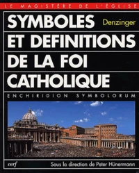 Symboles Et Definitions De La Foi Catholique
