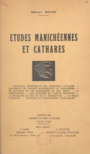 Études manichéennes et cathares