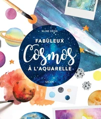 Cosmos à l'aquarelle