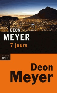 Epub books sur le téléchargement d'ipad7 jours parDeon Meyer9782021089615 in French 