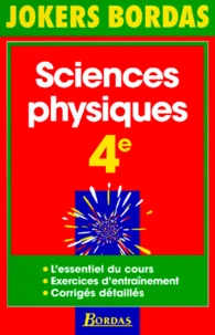 Sciences Physiques 4eme