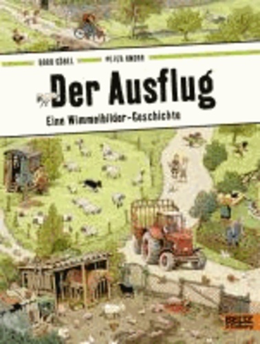 Der Ausflug - Eine Wimmelbilder-Geschichte. Vierfarbiges Pappbilderbuch.