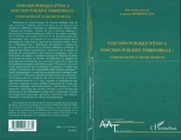 Fonction publique d'état et fonction publique territoriale : comparabilité et recrutement