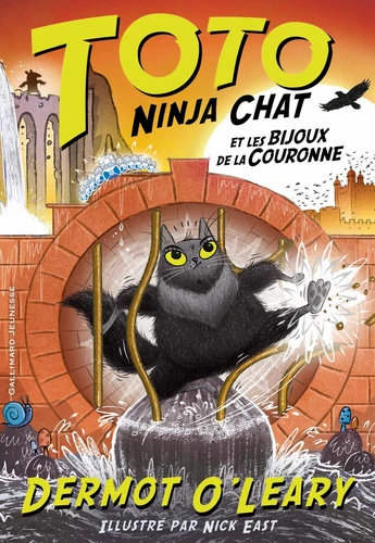 Couverture de Toto Ninja chat n° 4 Toto ninja chat et les bijoux de la couronne