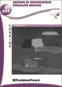 Gestion Et Informatique Premieres Stt Specialite Gestion. Corrige, Edition 2000-2001