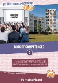 Bloc de compétences BTS Proffessions immobilières 1re & 2e années