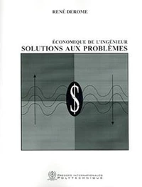 économique de l'ingénieur : solutions aux problèmes