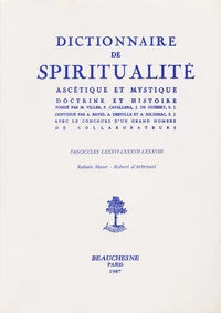 Dictionnaire de spiritualité ascétique et mystique