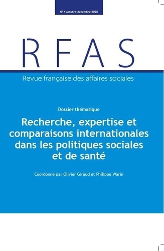 Des affaire sociales de la san Ministere - Recherche, expertise et comparaisons internationales dans les politiques sociales et de santé.