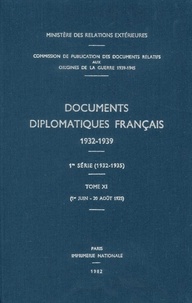Des affaires étrangères Ministère - Documents diplomatiques français - 1935 – Tome III (1er juin – 20 août).