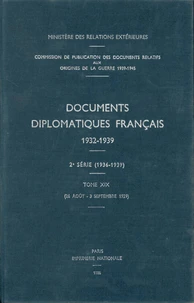 Documents diplomatiques français