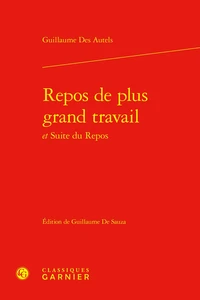 Repos de plus grand travail