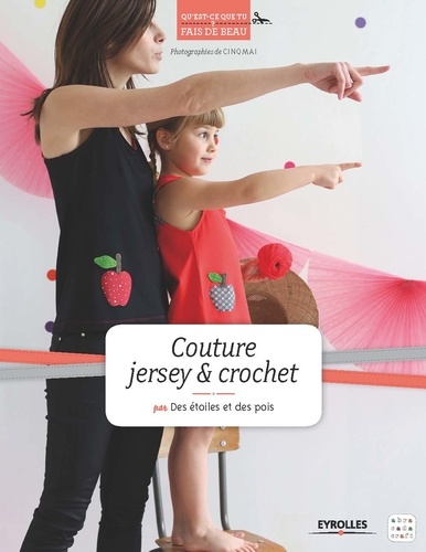Couture jersey & crochet