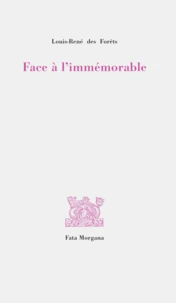 Face à l'immémorable
