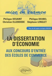 Dissertations d'économie aux concours d'entrée des écoles de commerce