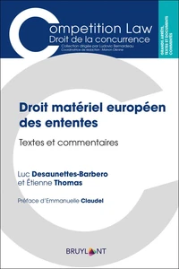 Droit matériel des ententes