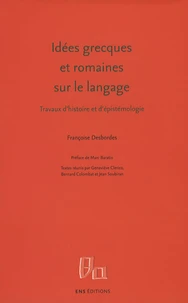 Idées grecques et romaines sur le langage