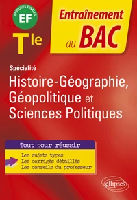 Spécialité Histoire-géographie, géopolitique et sciences politiques Tle