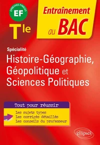 Spécialité Histoire-géographie, géopolitique et sciences politiques Tle