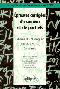 Épreuves corrigées d'examens et de partiels