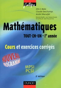Mathématiques tout-en-un 1ère année MPSI-PCSI