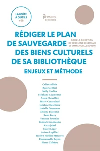 Rédiger le plan de sauvegarde des biens culturels de sa bibliothèque