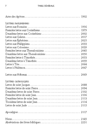 La Bible : traduction officielle liturgique. Edition de voyage cuir