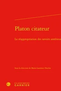 Platon citateur