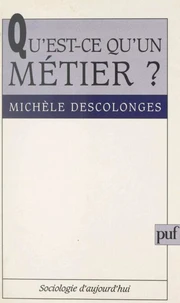Qu'est-ce qu'un métier ?