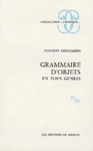 Grammaire d'objets en tous genres