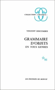 Grammaire d'objets en tous genres