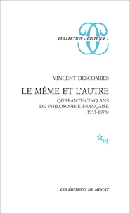Le même et l'autre.