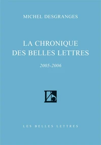 La Chronique des Belles Lettres