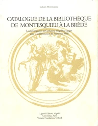 Catalogue de la bibliothèque de Montesquieu à La Brède