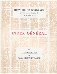 Index général
